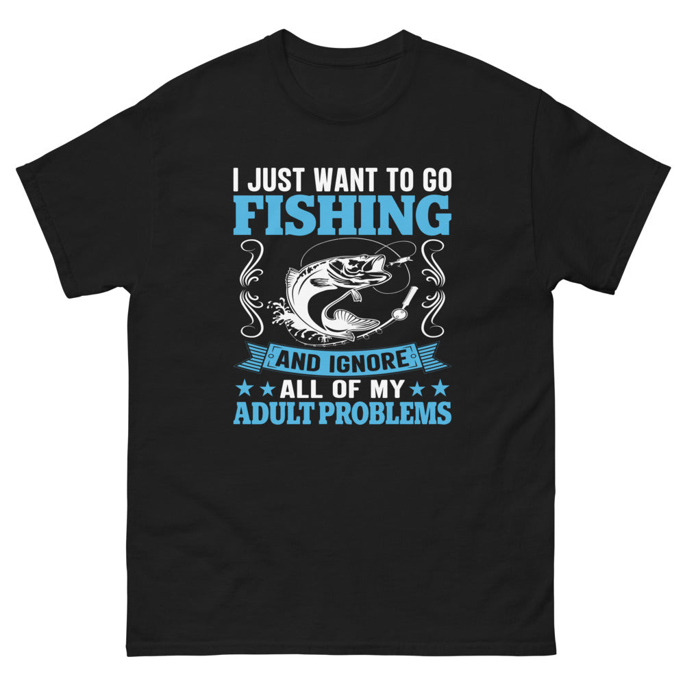 This Is What I Look Like When I call in Sick Men's Fishing T-Shirt XL