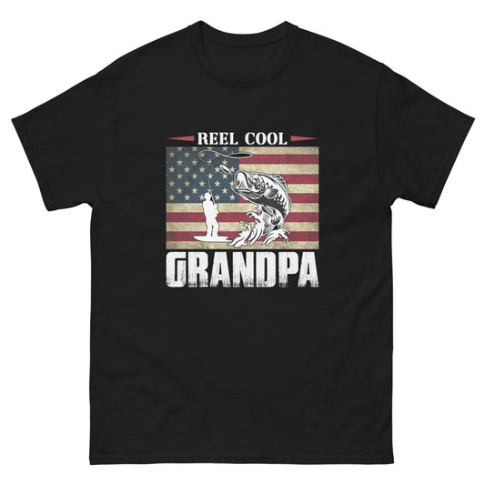 Reel Cool Grandpa T-shirt