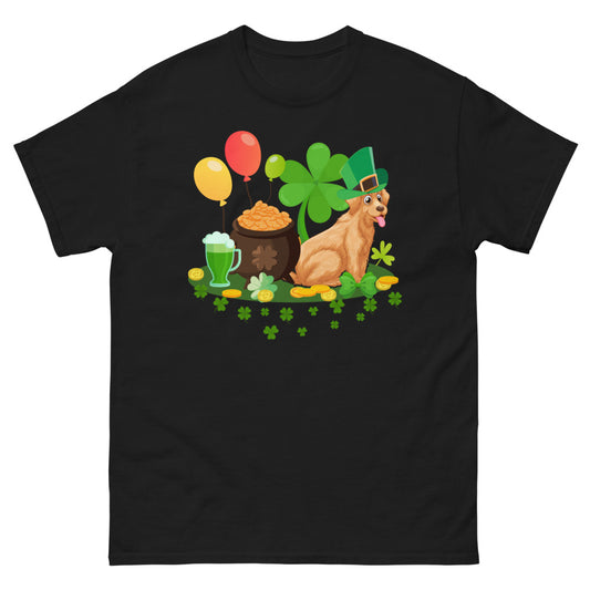 St. Patrick's Day with Happy Dog T-shirt