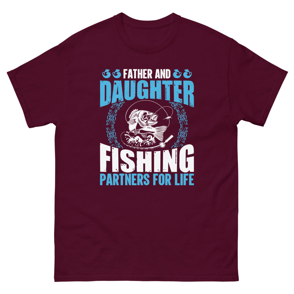 Father and Daughter Fishing Partners for Life T-shirt – Precious Crafting