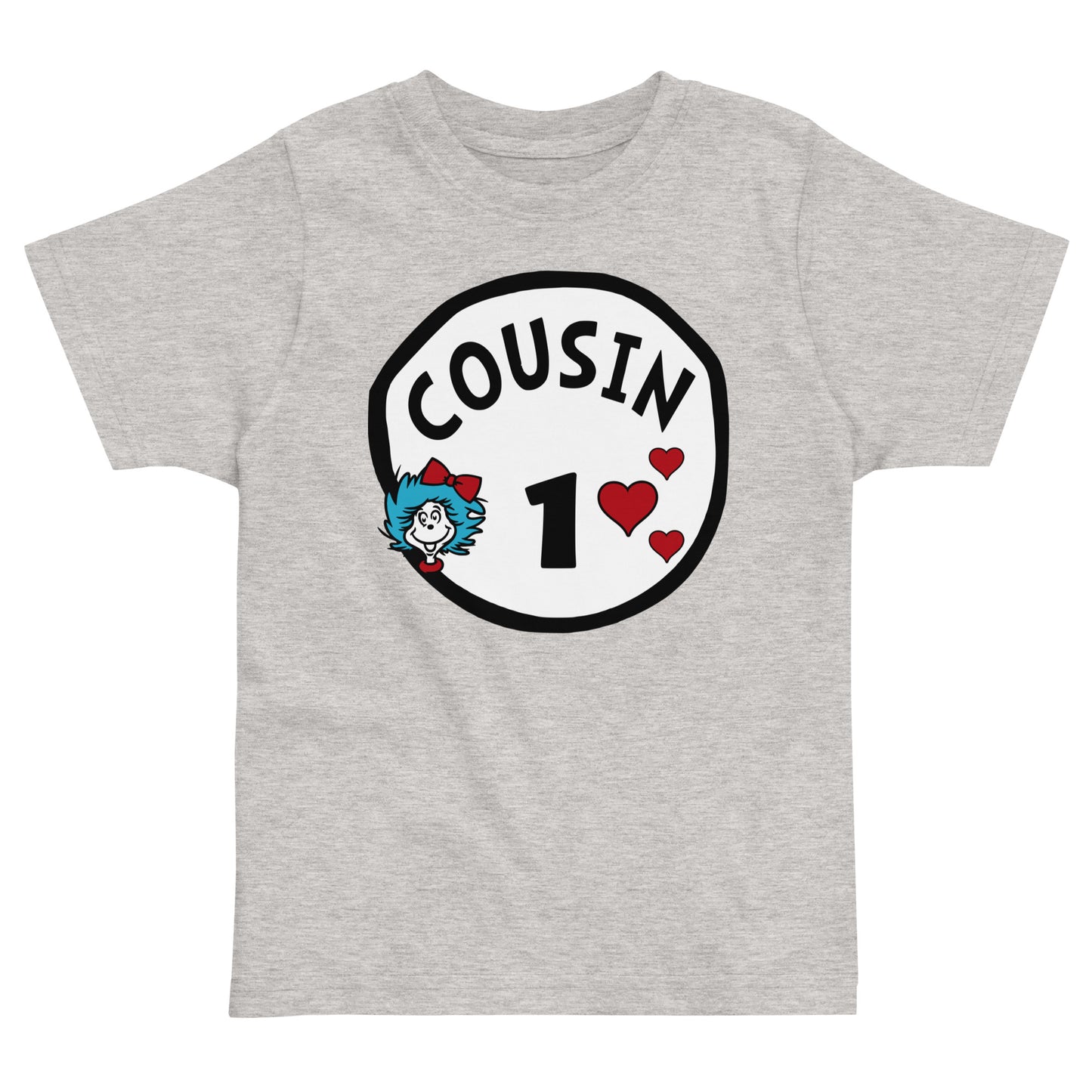 Cousin 1 Missy Toddler jersey t-shirt