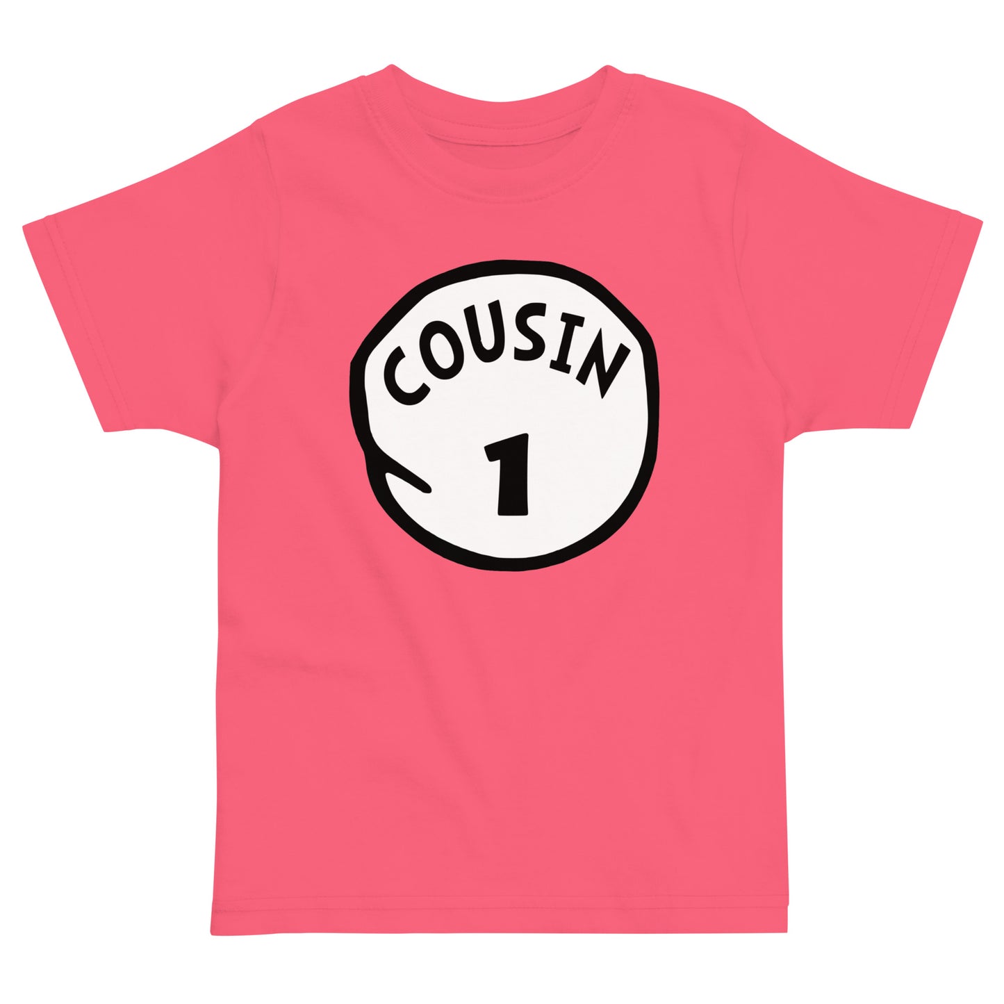 Cousin 1 Toddler jersey t-shirt