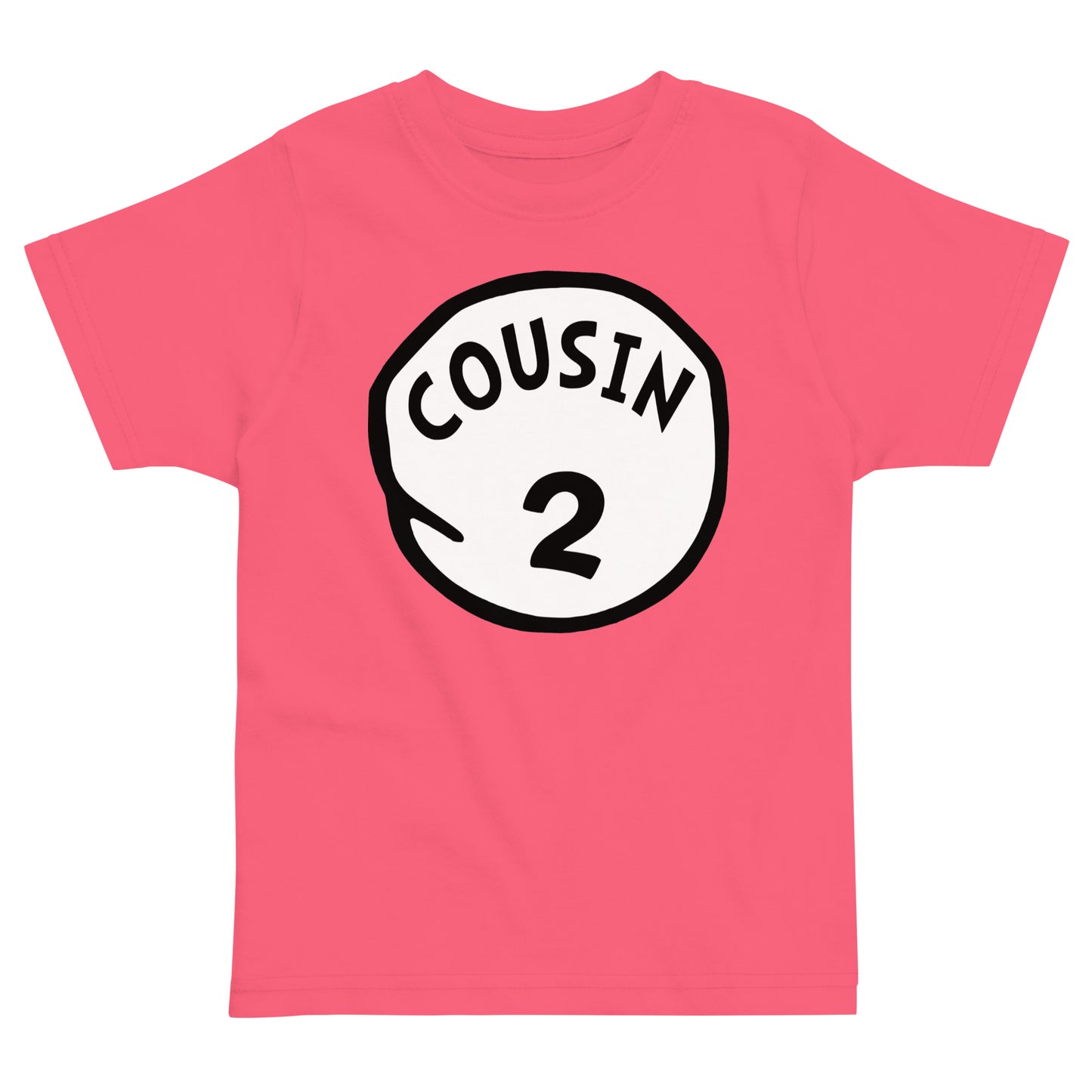 Cousin 2 Toddler jersey t-shirt