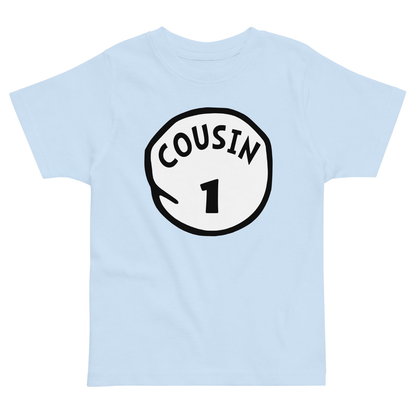 Cousin 1 Toddler jersey t-shirt