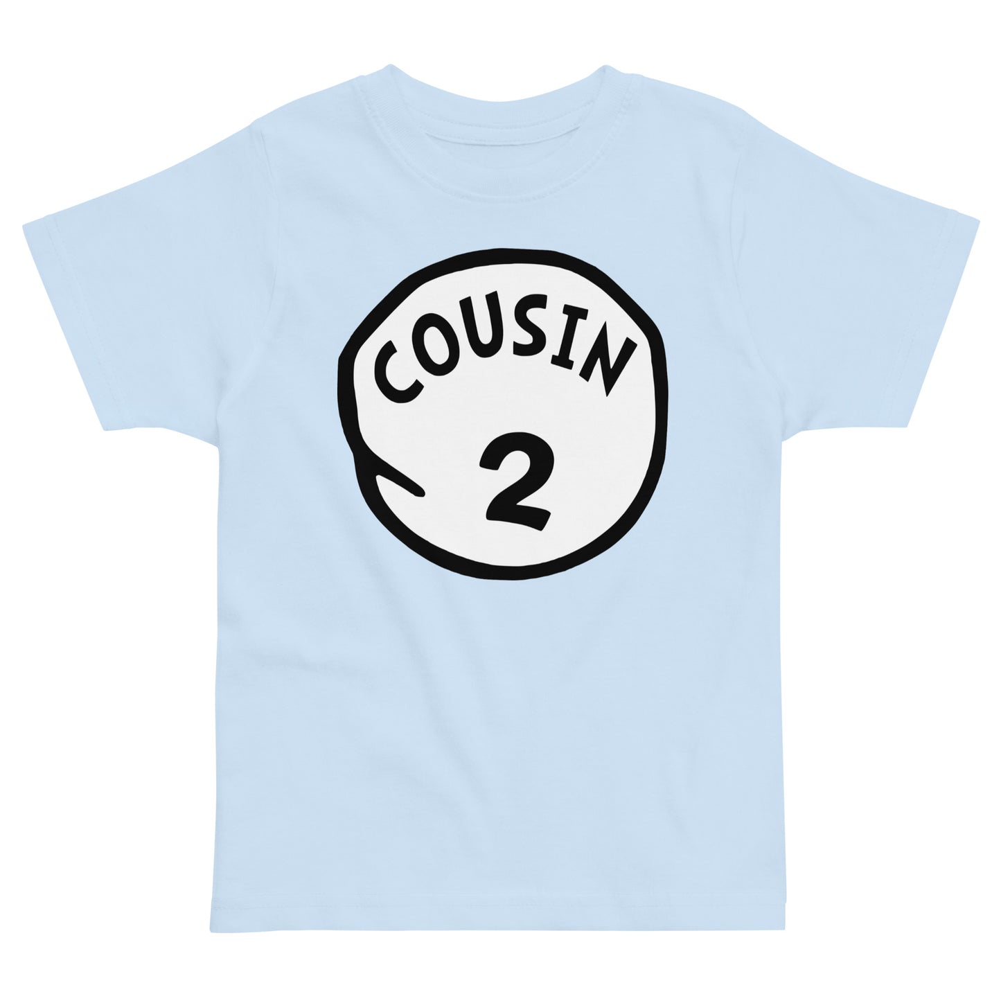 Cousin 2 Toddler jersey t-shirt