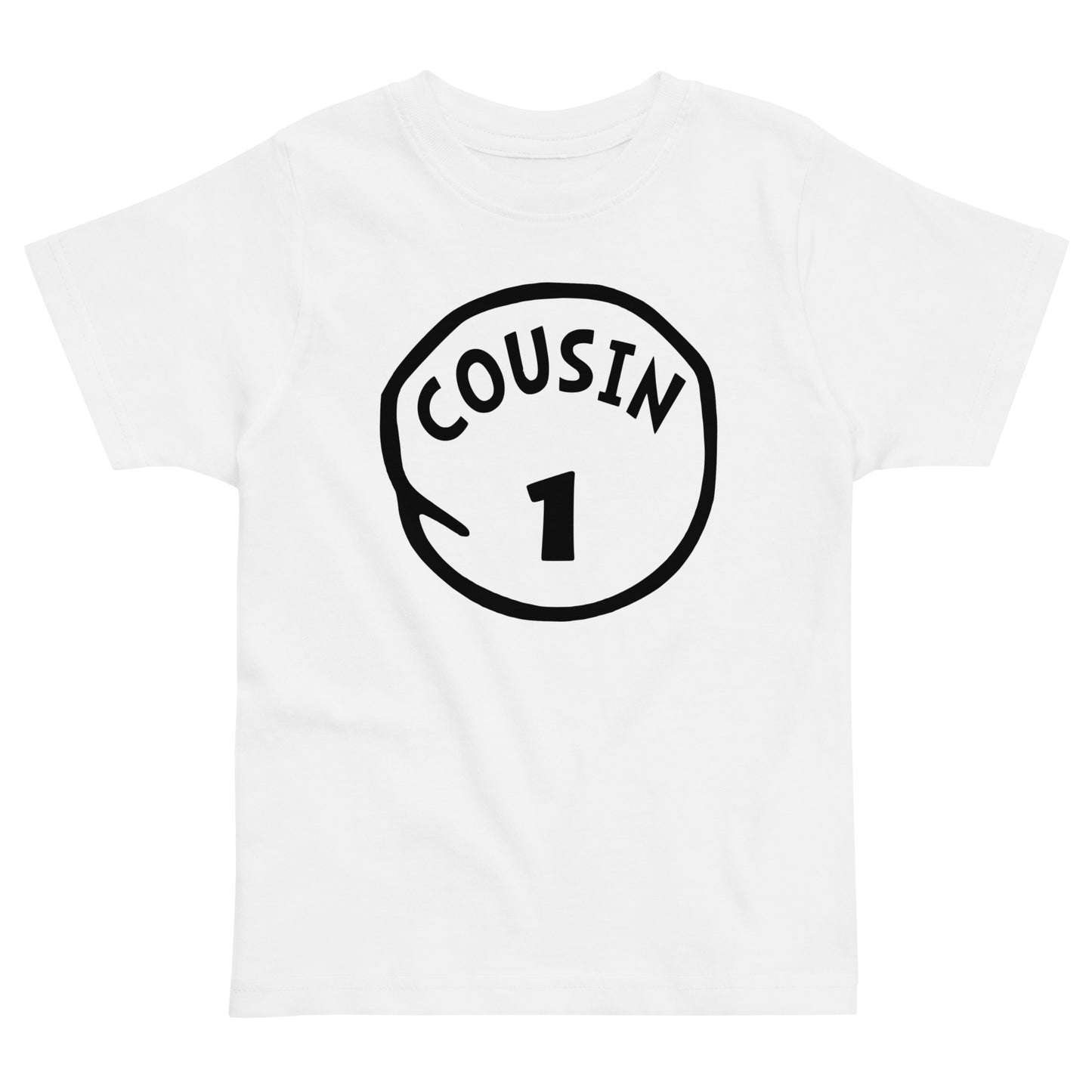 Cousin 1 Toddler jersey t-shirt