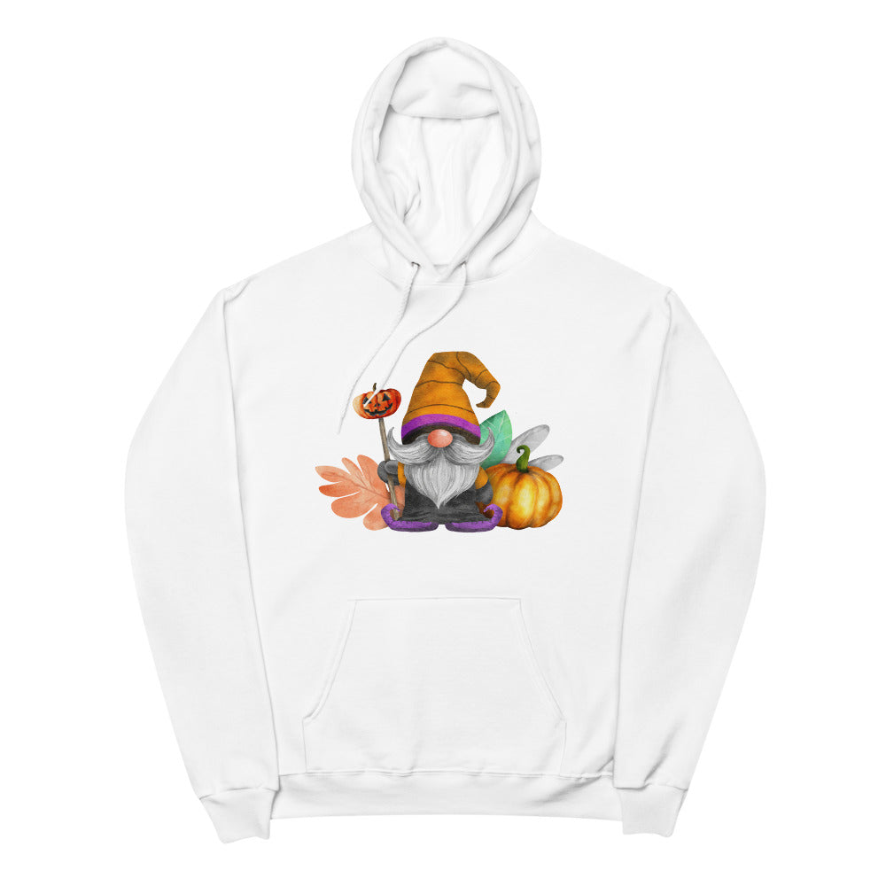 Gnome Small Pumpkin Halloween Unisex fleece hoodie