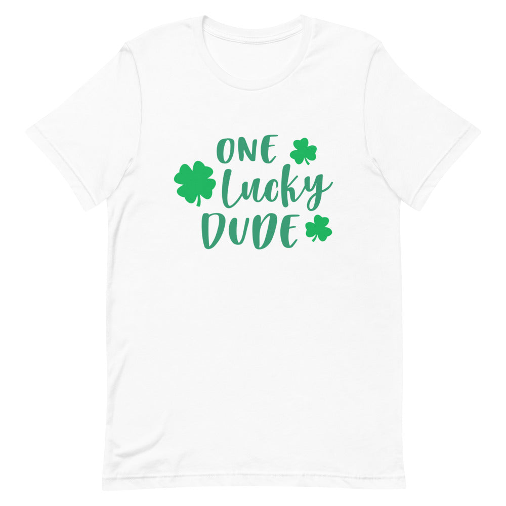 One Lucky Dude - St. Patrick's Day - Men's T-Shirt