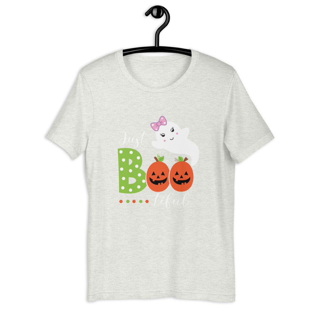 Halloween Just Boo Tiful Short-Sleeve Unisex T-Shirt