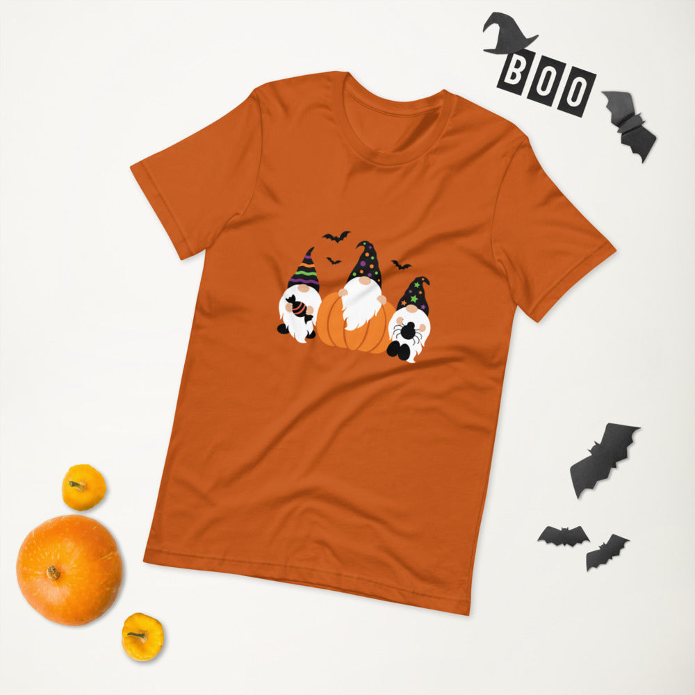 Halloween Gnomes Short-Sleeve Unisex T-Shirt