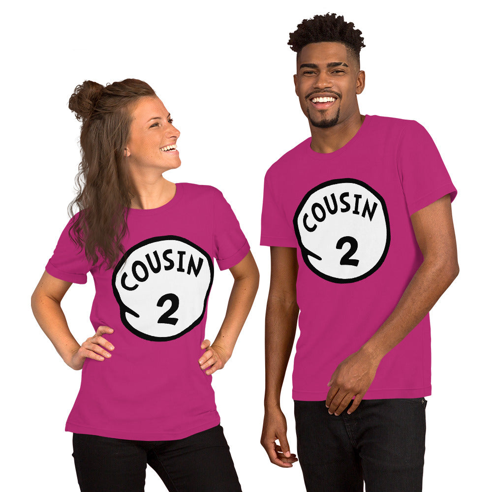 Cousin 2 Unisex t-shirt