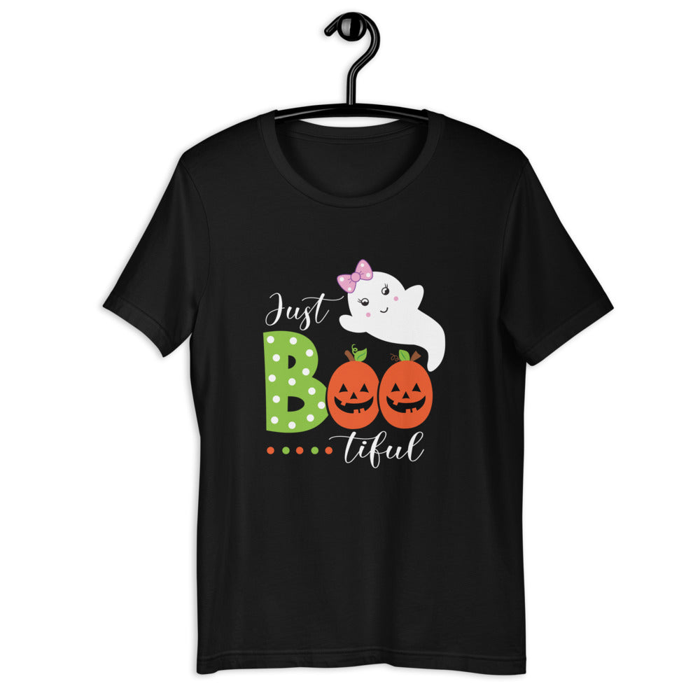 Halloween Just Boo Tiful Short-Sleeve Unisex T-Shirt