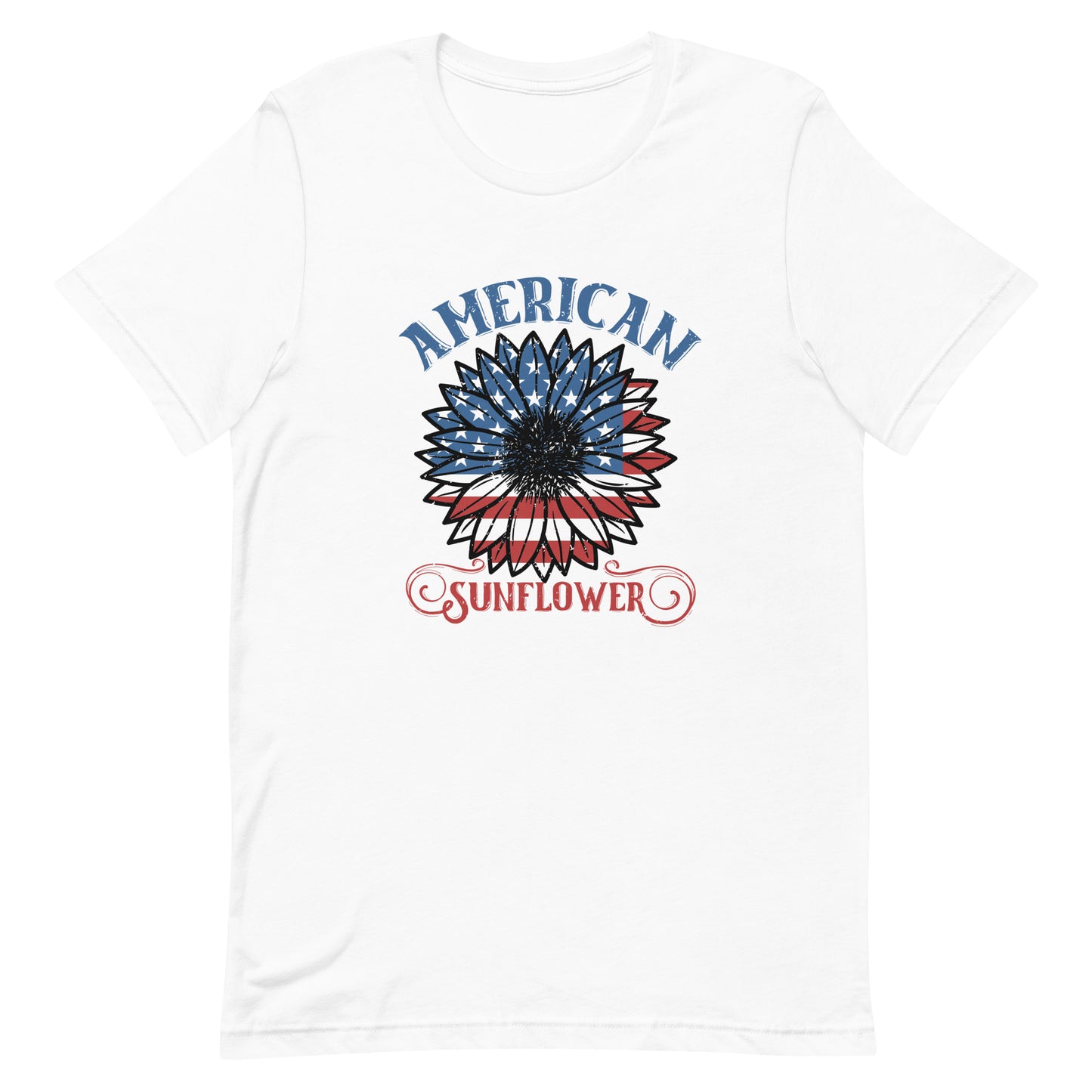 American Sunflower Short-sleeve Unisex t-shirt