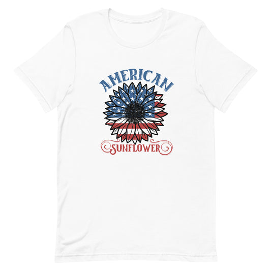 American Sunflower Short-sleeve Unisex t-shirt