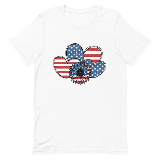 LOVE America Short-sleeve Unisex t-shirt