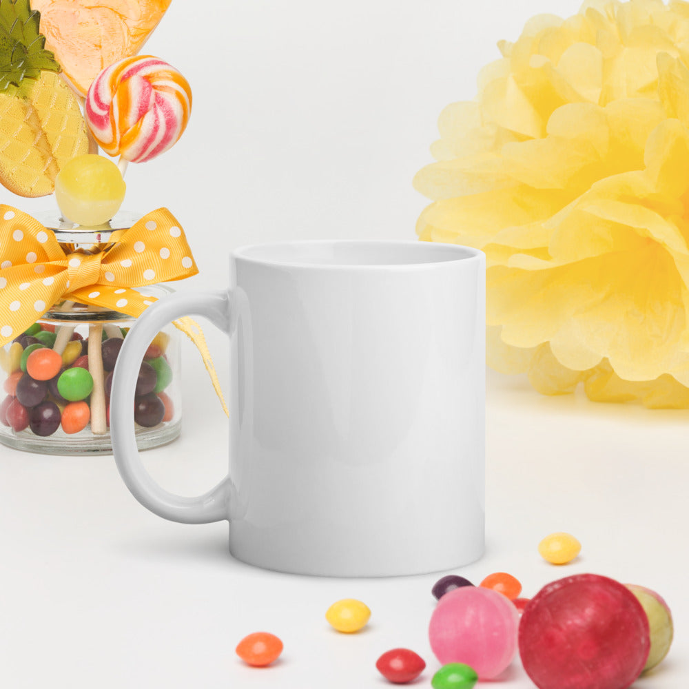 Coffee Mug - Kindness & Happy Face - White glossy mug