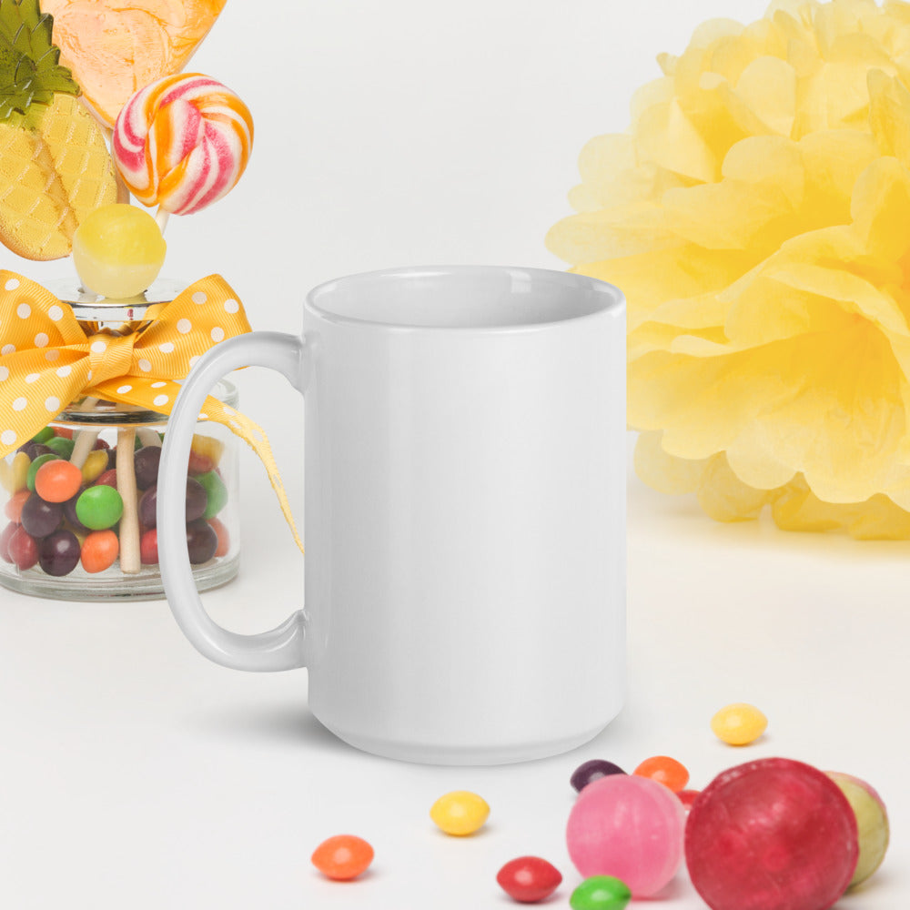 Coffee Mug - Kindness & Happy Face - White glossy mug