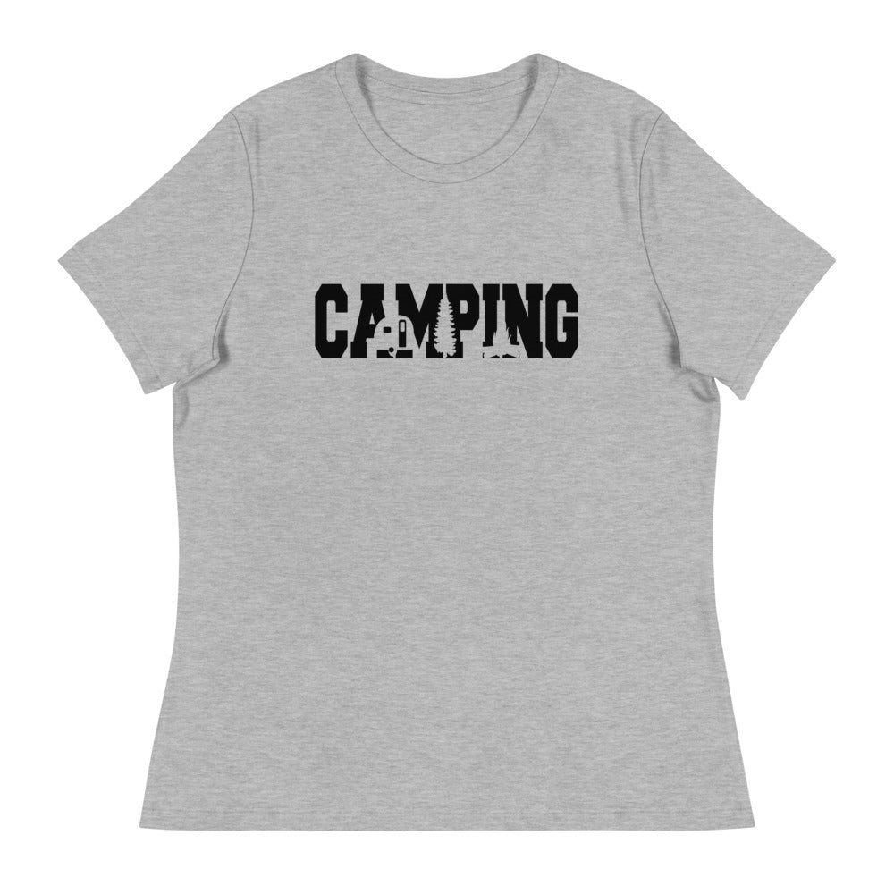 Camping Women's Relaxed T-Shirt