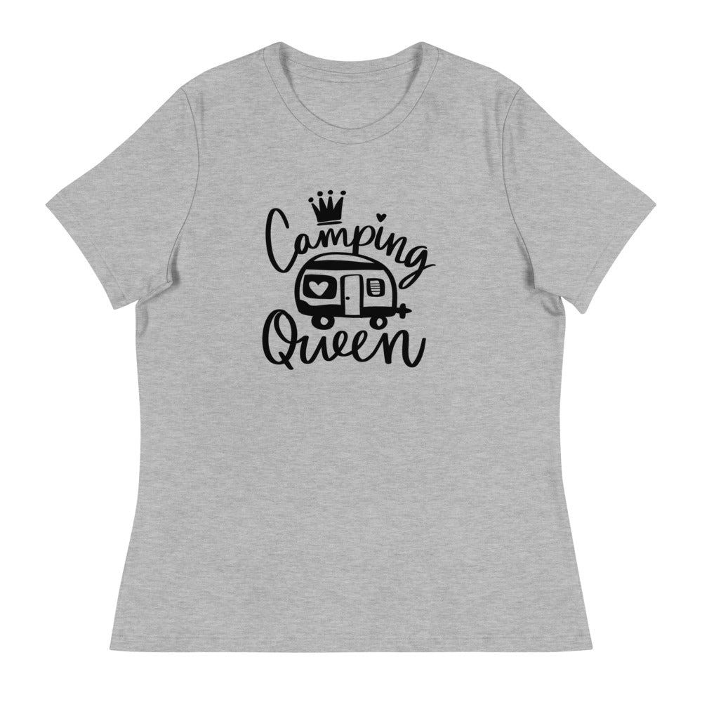 Camping Queen - Women's Relaxed T-Shirt