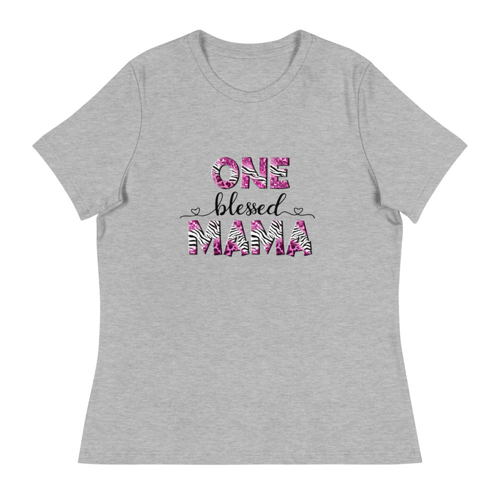 One Blessed Mama - Women's Relaxed T-Shirt