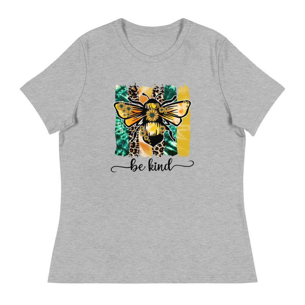 Be Kind - Sunflower Shirt - Women's Relaxed T-Shirt