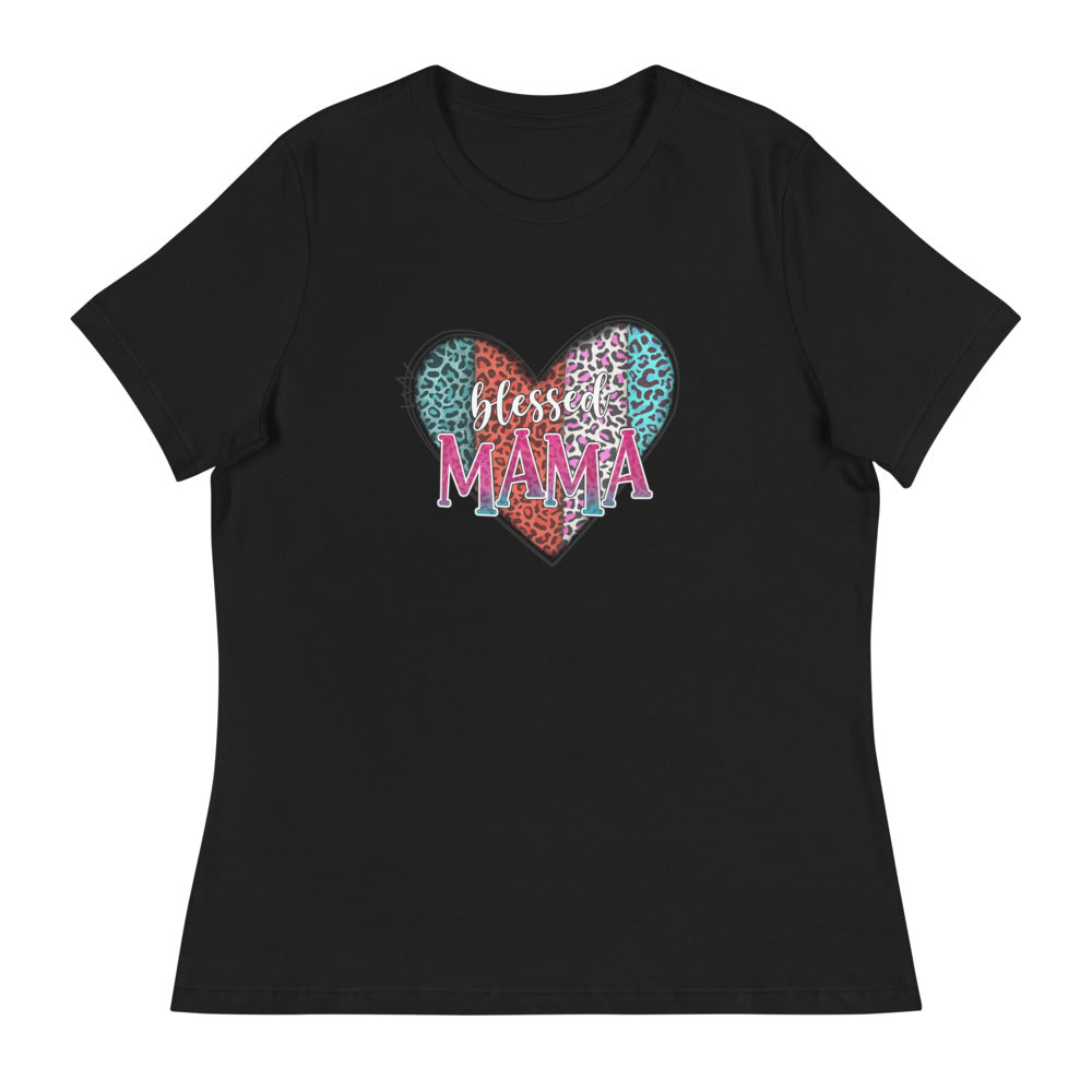 Blessed Mama - Women's Relaxed T-Shirt