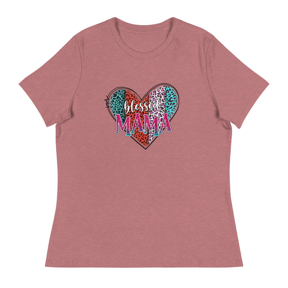 Blessed Mama - Women's Relaxed T-Shirt