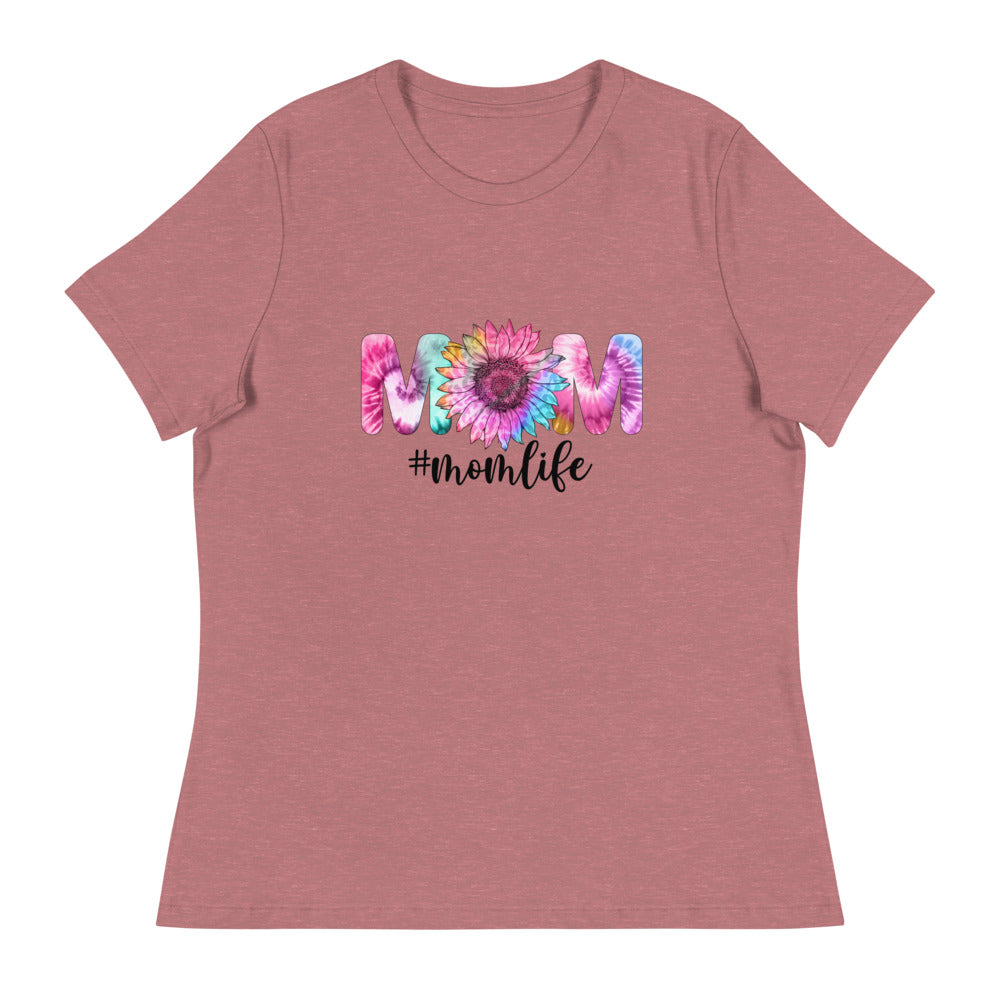 Mom #Momlife - Women's Relaxed T-Shirt