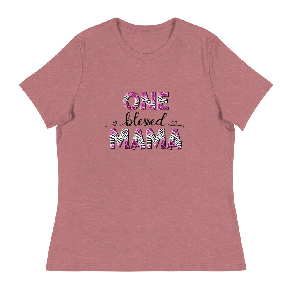 One Blessed Mama - Women's Relaxed T-Shirt