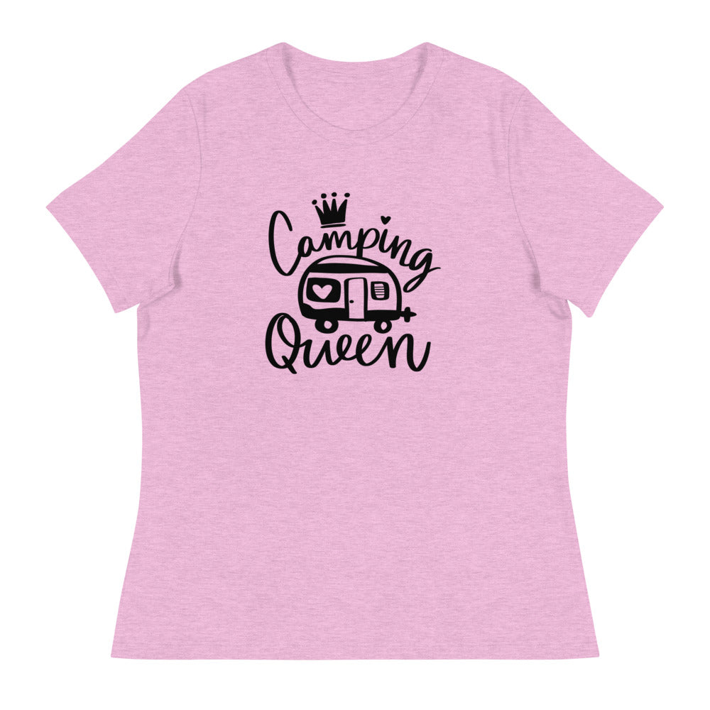 Camping Queen - Women's Relaxed T-Shirt