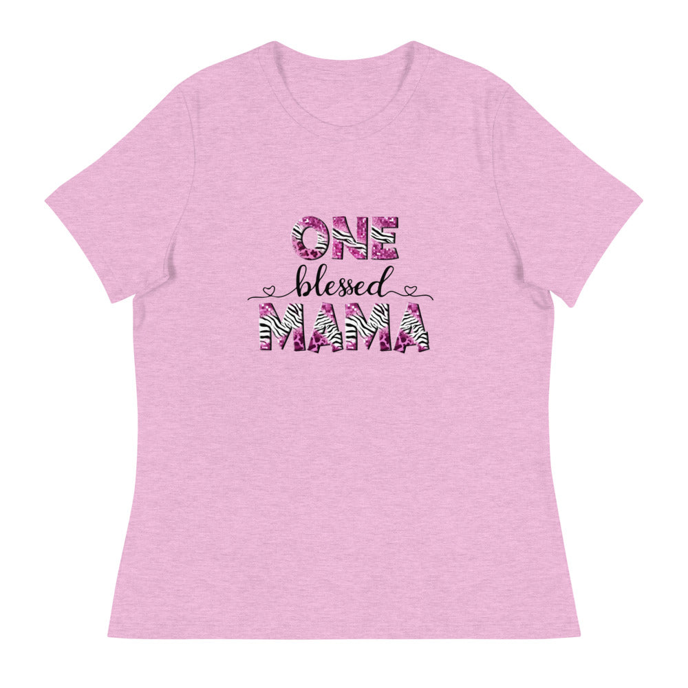 One Blessed Mama - Women's Relaxed T-Shirt