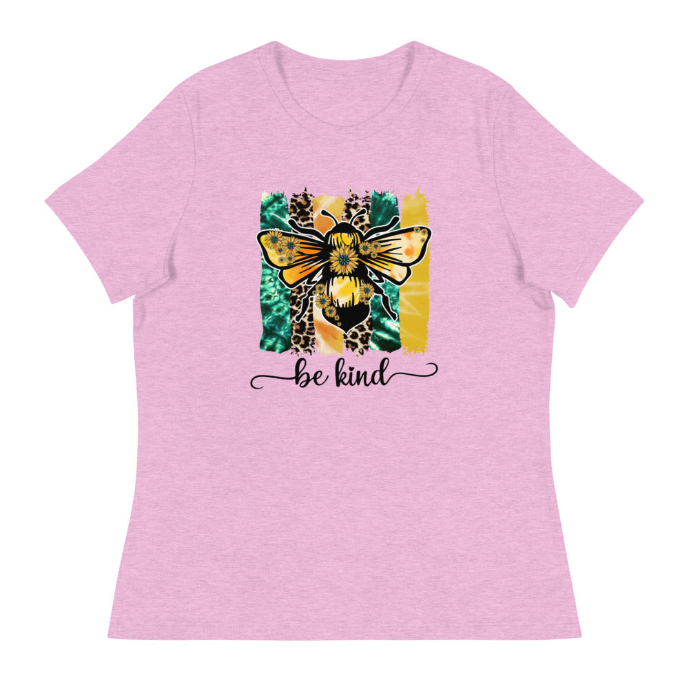 Be Kind - Sunflower Shirt - Women's Relaxed T-Shirt