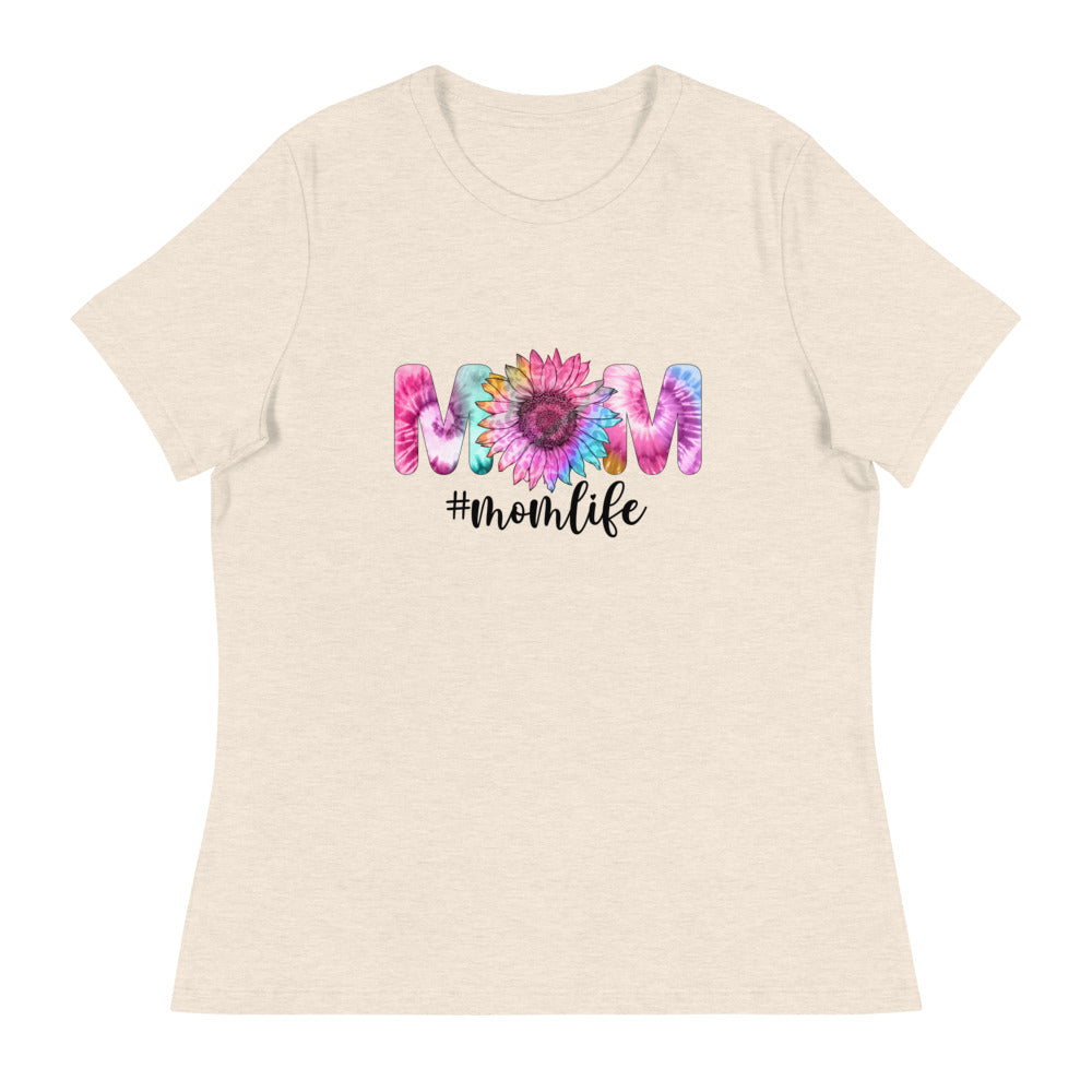 Mom #Momlife - Women's Relaxed T-Shirt