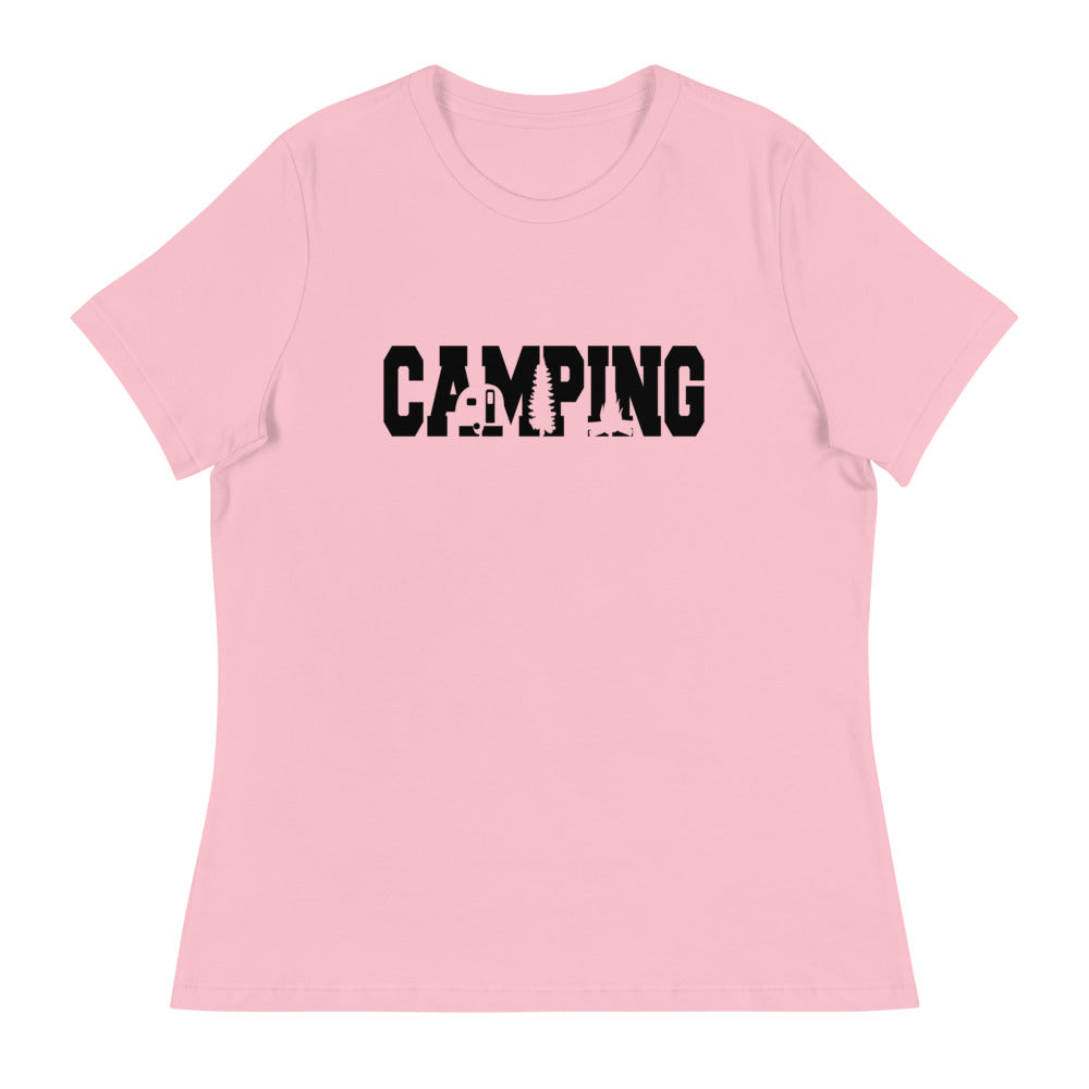 Camping Women's Relaxed T-Shirt