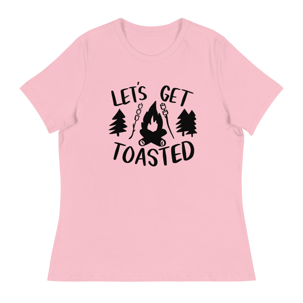 Let's get toasted - Women's Relaxed Camping T-Shirt