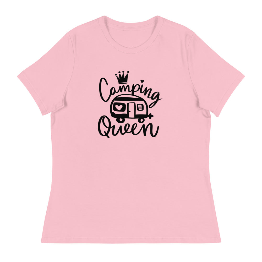 Camping Queen - Women's Relaxed T-Shirt