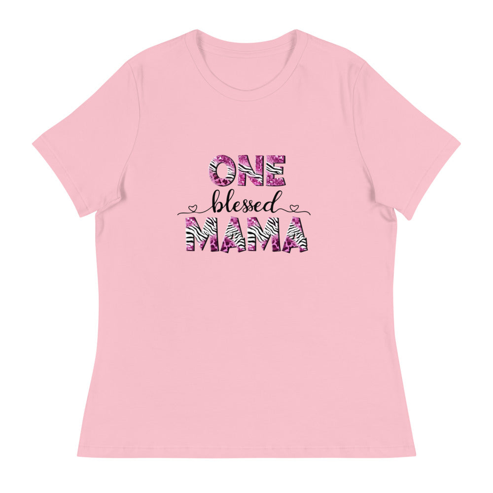 One Blessed Mama - Women's Relaxed T-Shirt