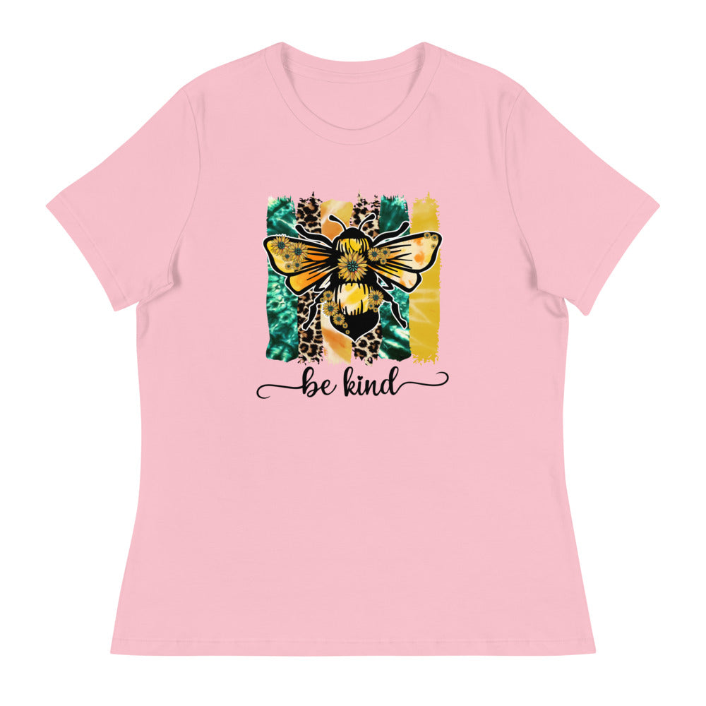 Be Kind - Sunflower Shirt - Women's Relaxed T-Shirt