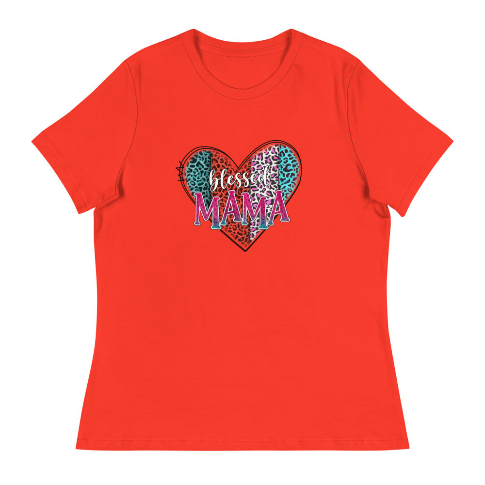 Blessed Mama - Women's Relaxed T-Shirt