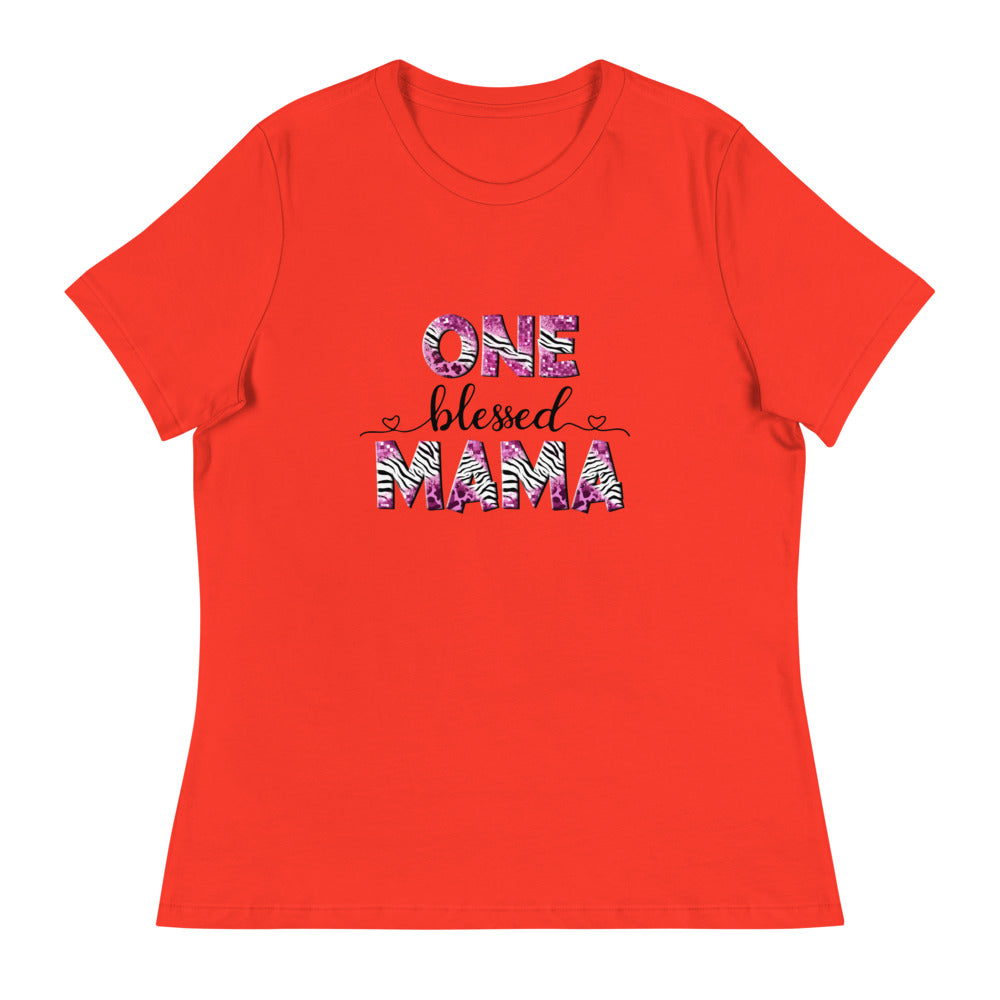 One Blessed Mama - Women's Relaxed T-Shirt