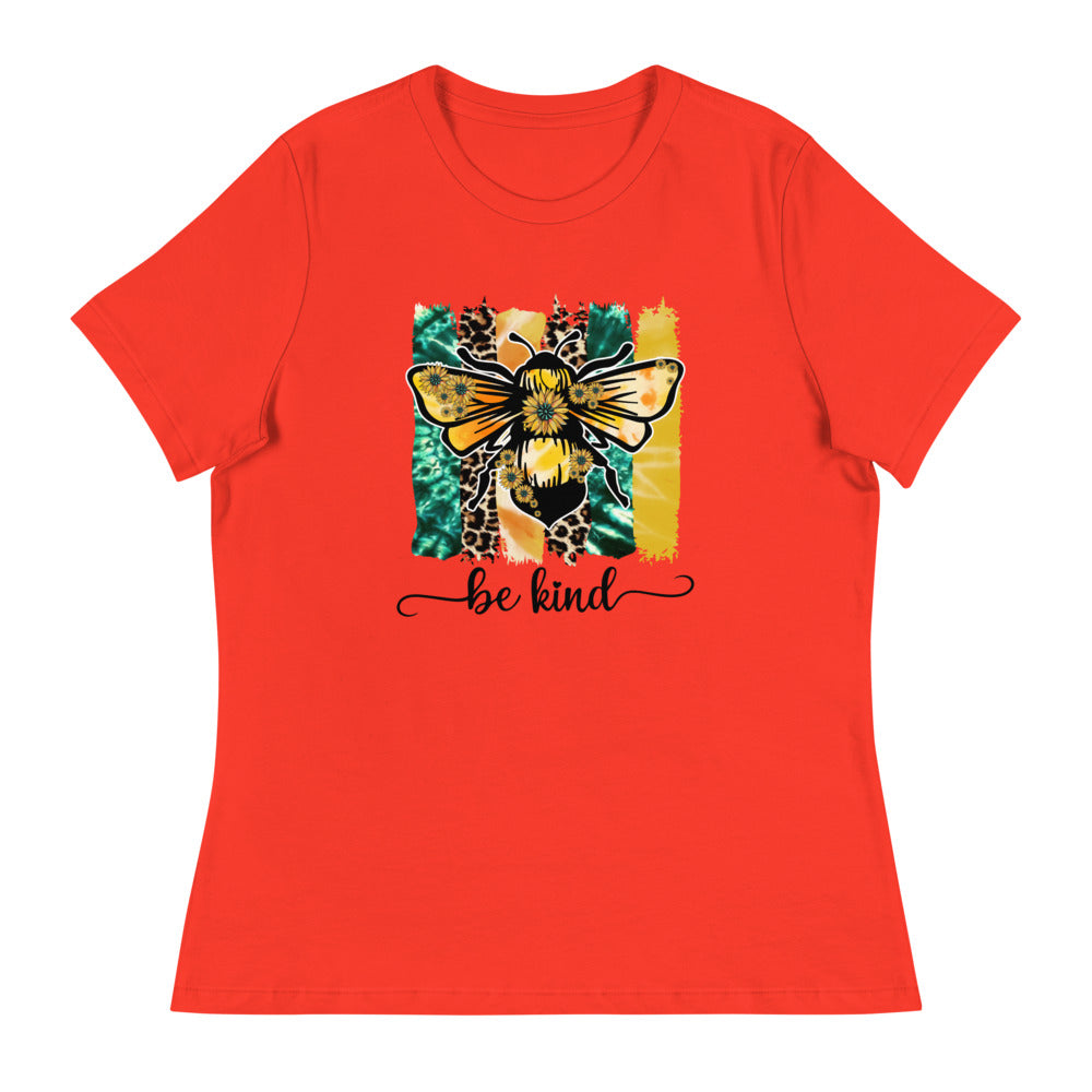 Be Kind - Sunflower Shirt - Women's Relaxed T-Shirt