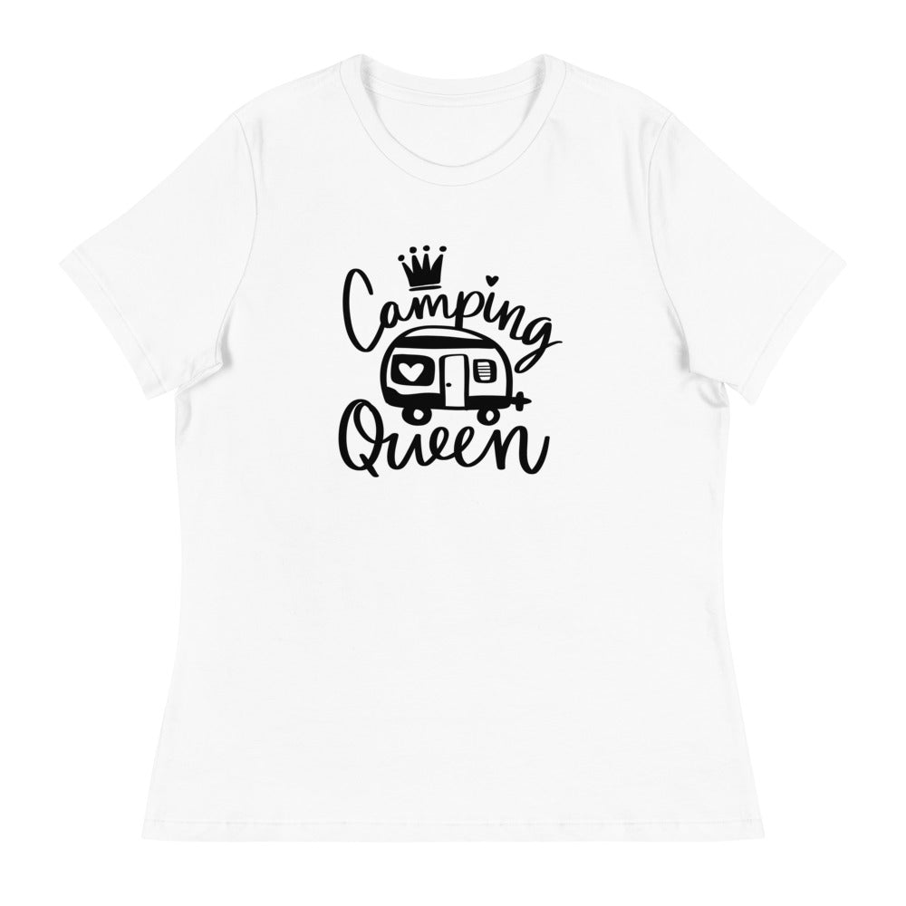 Camping Queen - Women's Relaxed T-Shirt