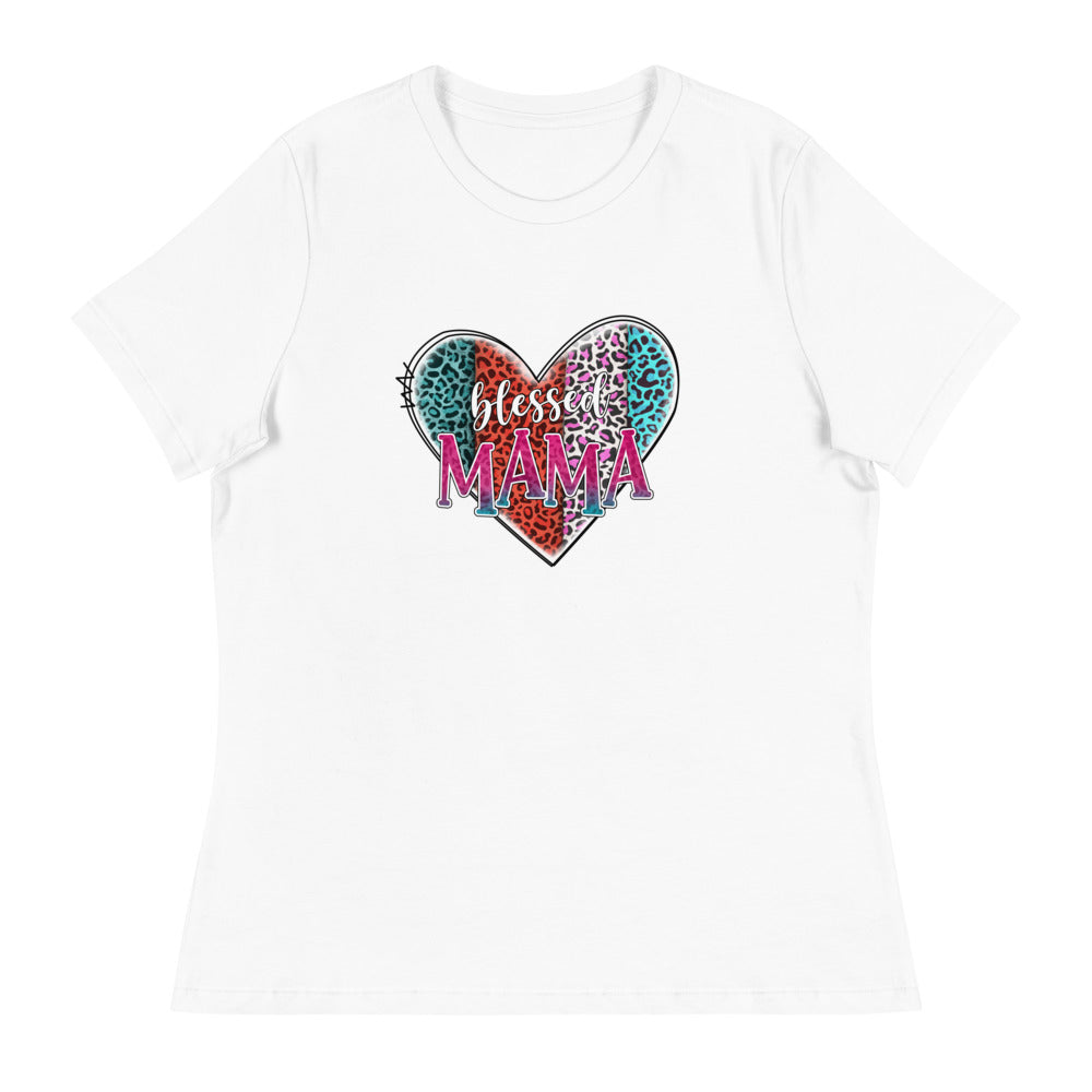 Blessed Mama - Women's Relaxed T-Shirt