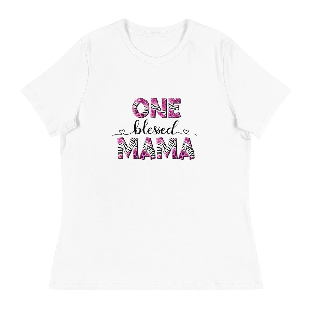 One Blessed Mama - Women's Relaxed T-Shirt