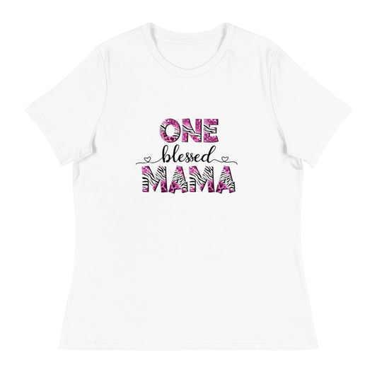 One Blessed Mama - Women's Relaxed T-Shirt