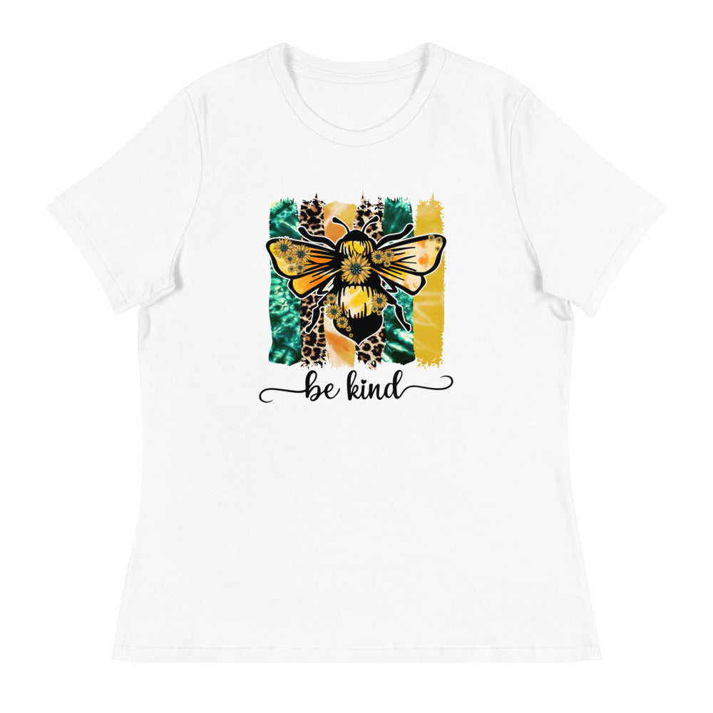 Be Kind - Sunflower Shirt - Women's Relaxed T-Shirt