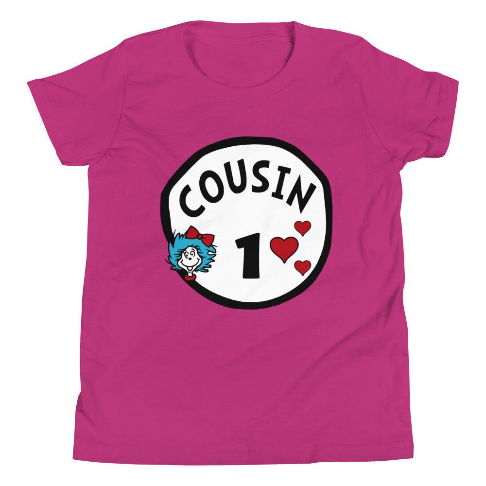 Cousin 1 Missy Youth Short Sleeve T-Shirt