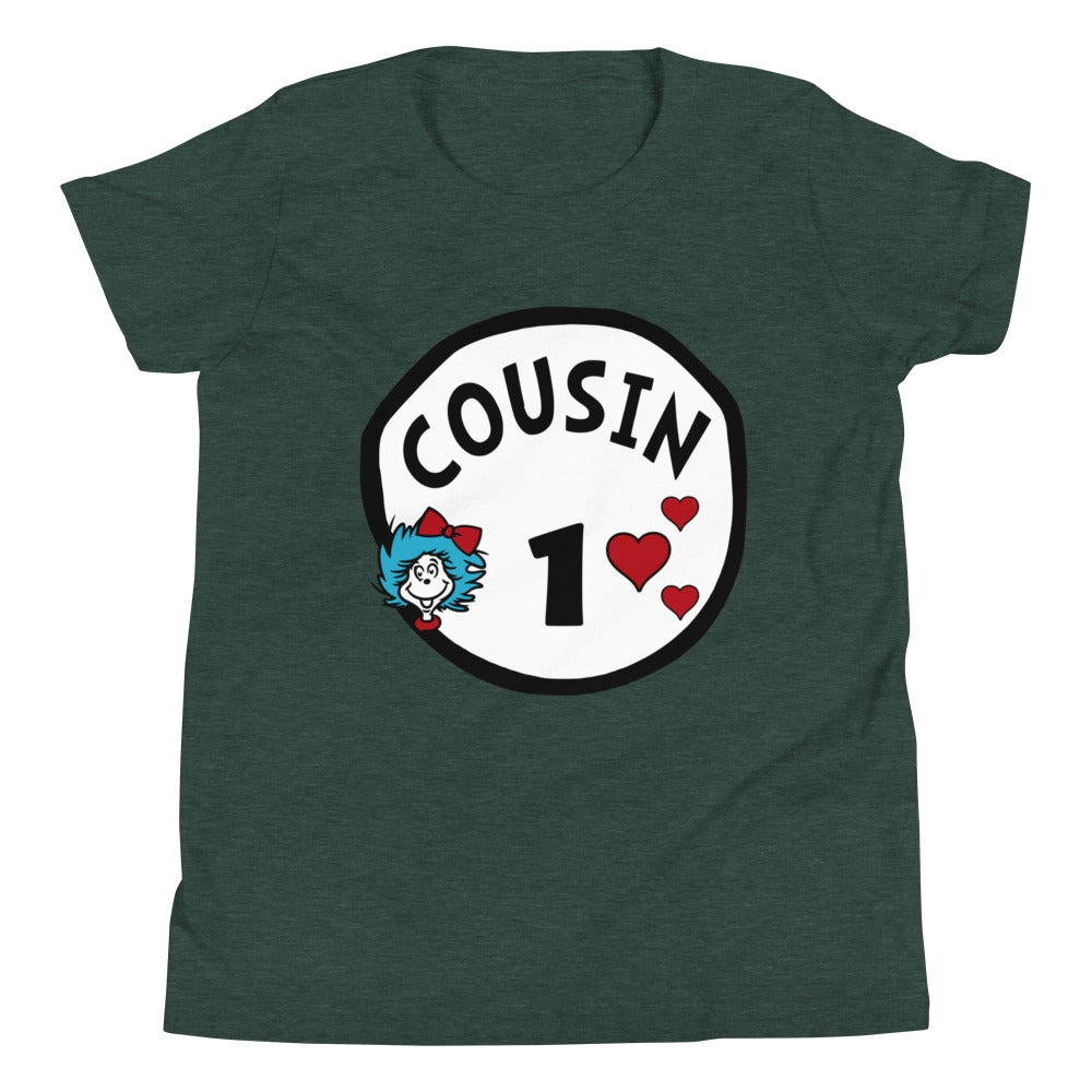 Cousin 1 Missy Youth Short Sleeve T-Shirt