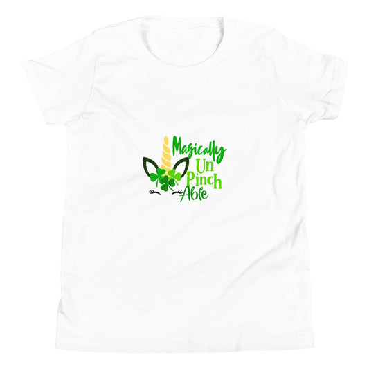 Magically Un Pinch Able - St. Patrick's Day Youth Short Sleeve T-Shirt